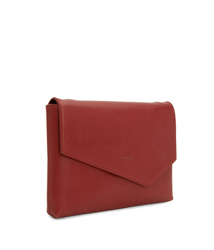 RIYA Vegan Clutch - Vintage | Color: Red - variant::barn