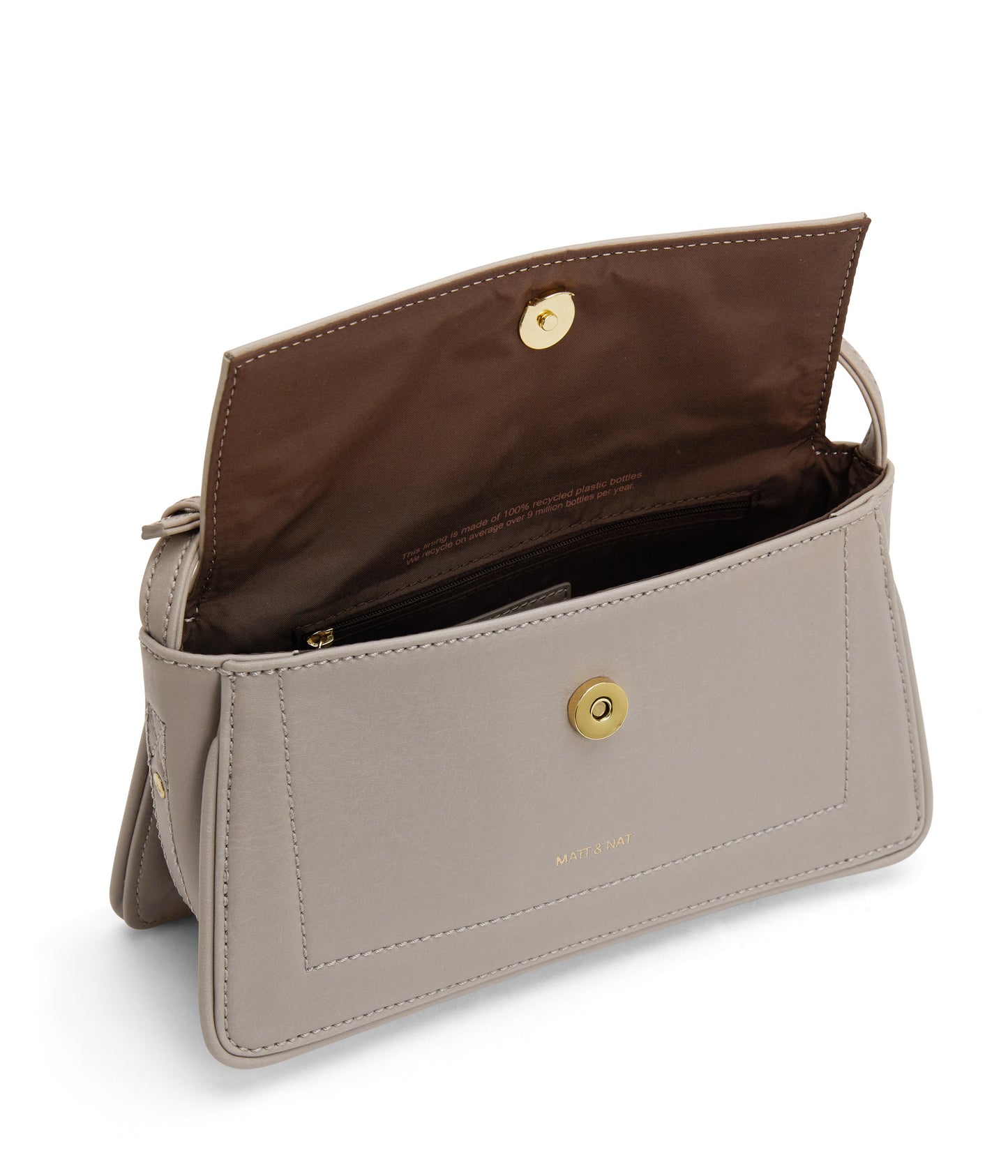 TAL Vegan Crossbody Bag - Vintage | Color: Grey - variant::wave