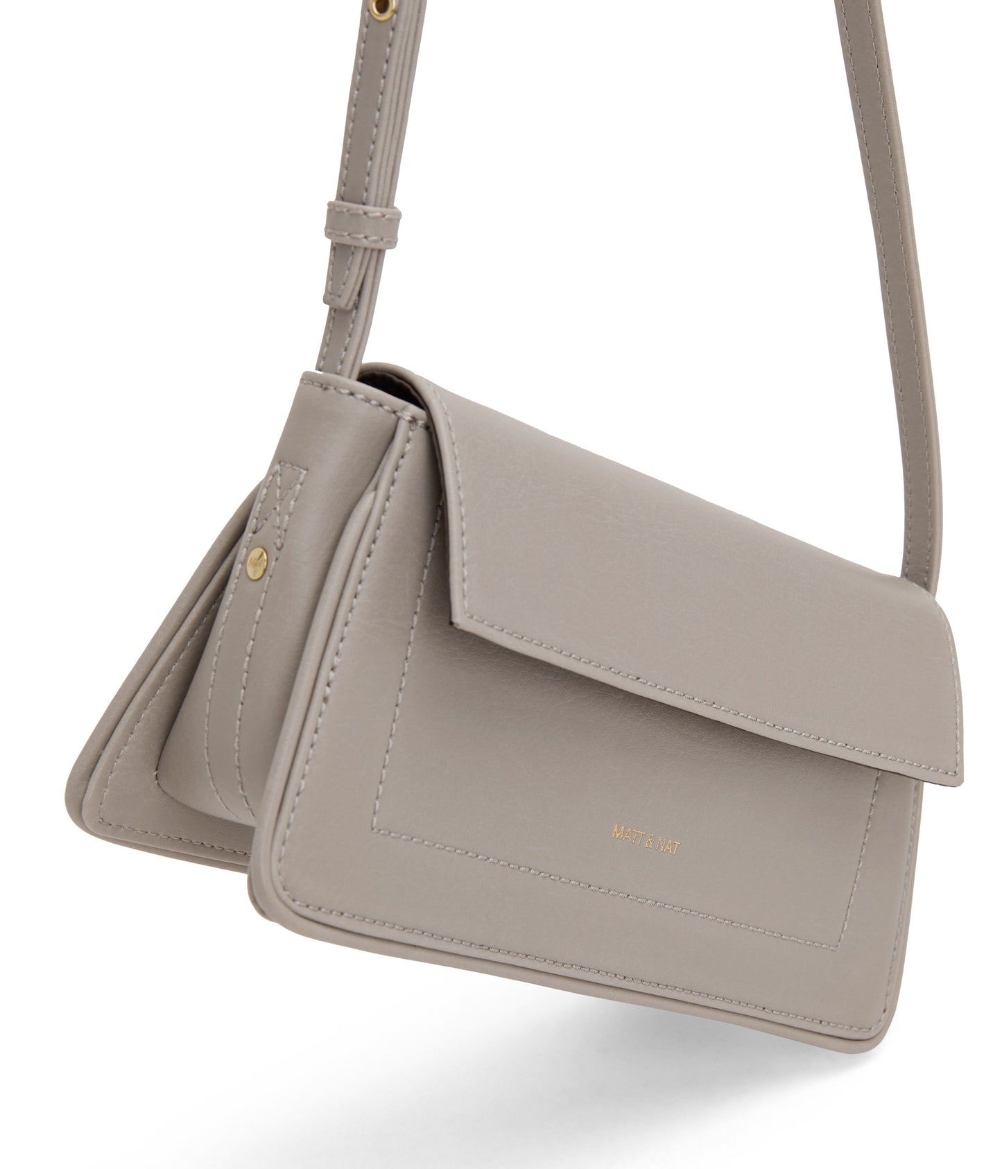 TAL Vegan Crossbody Bag - Vintage | Color: Grey - variant::wave