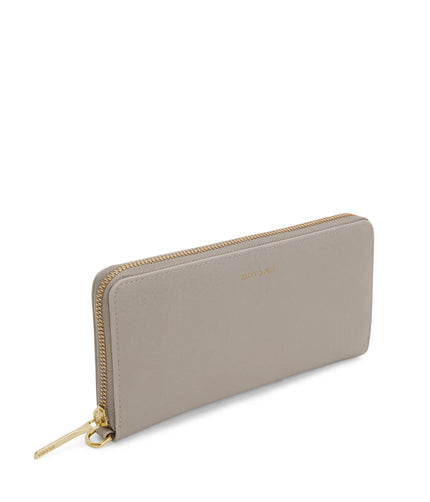 ELM Vegan Continental Wallet - Vintage | Color: Grey - variant::wave