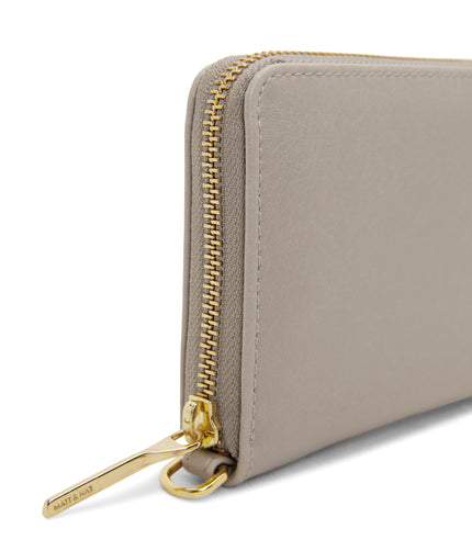 ELM Vegan Continental Wallet - Vintage | Color: Grey - variant::wave