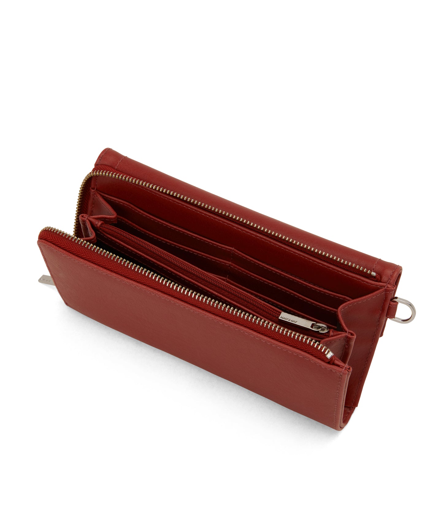 MION Vegan Wristlet Wallet - Vintage | Color: Red - variant::barn