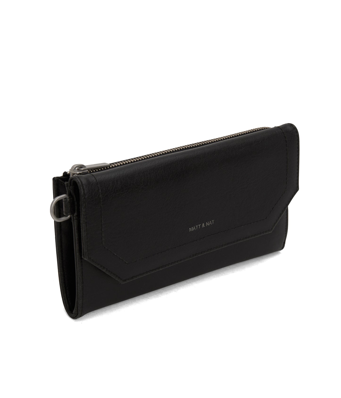 MION Vegan Wristlet Wallet - Vintage | Color: Black - variant::black