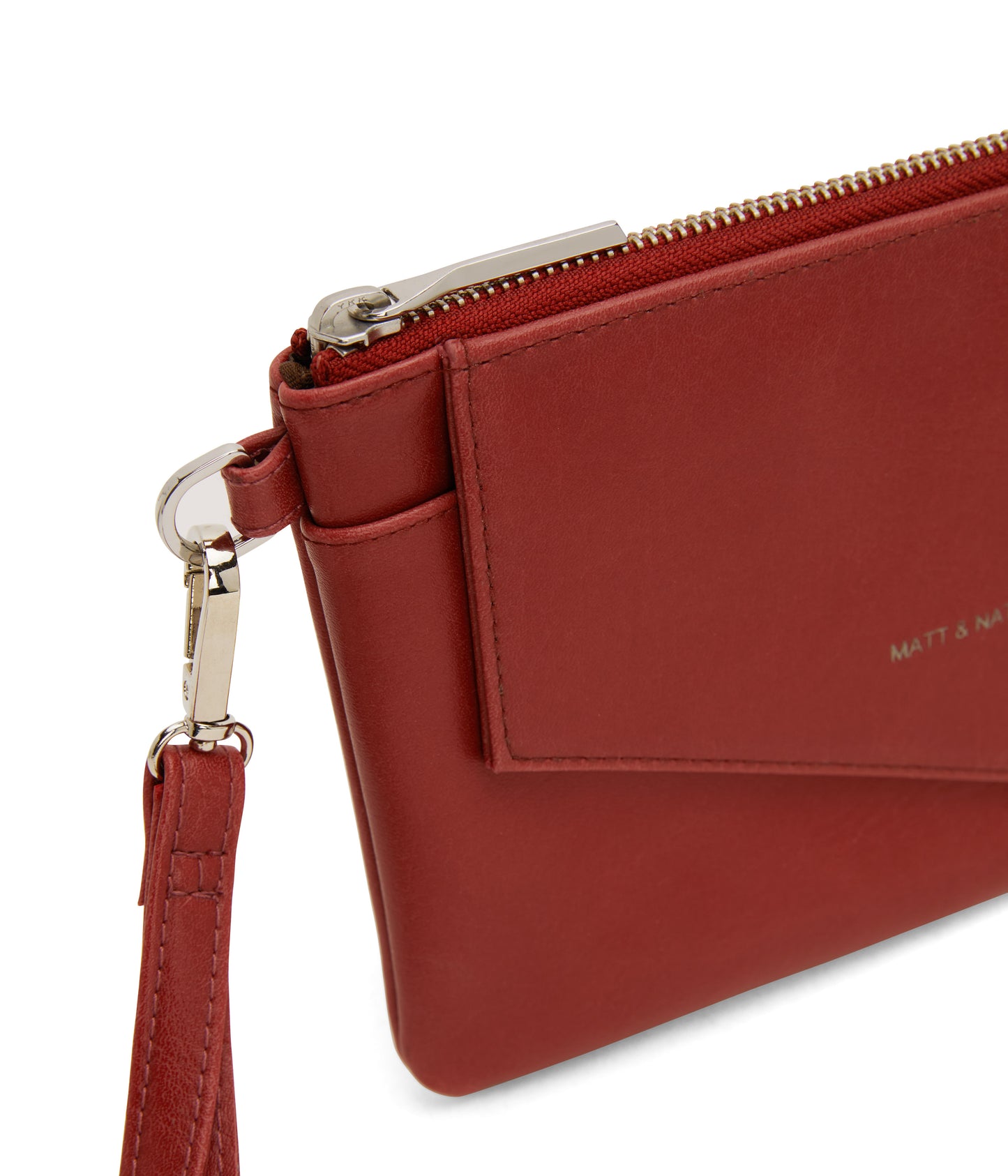 NIA Vegan Wristlet Wallet - Vintage | Color: Red - variant::barn