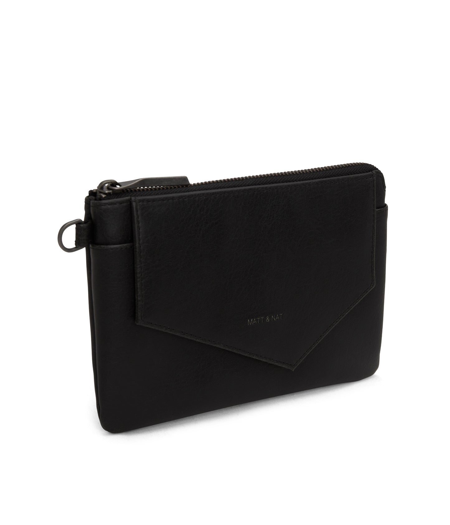 NIA Vegan Wristlet Wallet - Vintage | Color: Black - variant::black