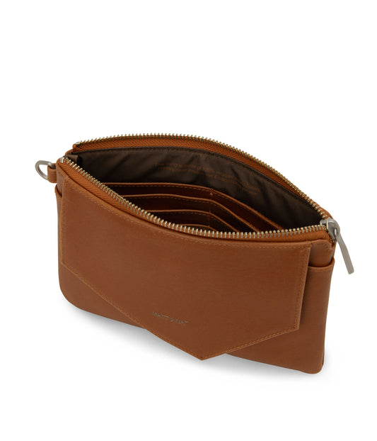 NIA Vegan Wristlet Wallet - Vintage | Color: Brown - variant::chili