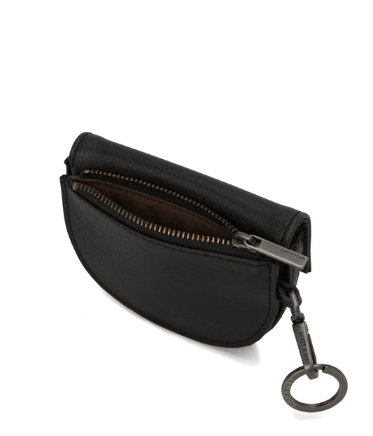 REGO Vegan Coin Purse - Vintage | Color: Black - variant::black