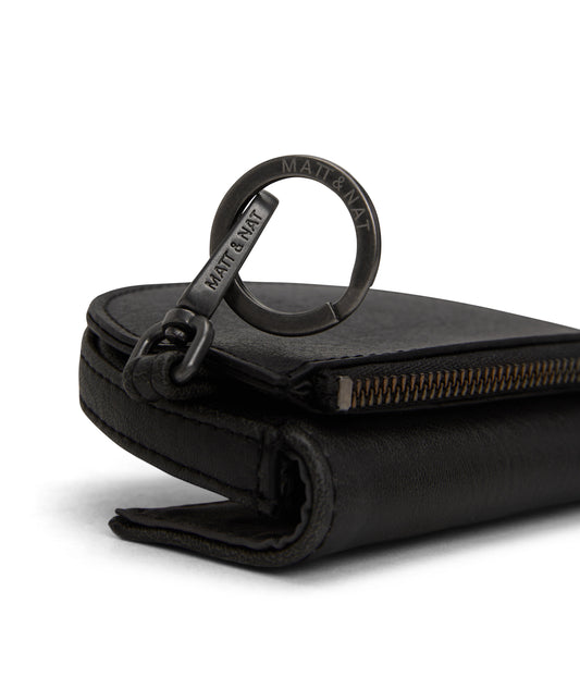 REGO Vegan Coin Purse - Vintage | Color: Black - variant::black