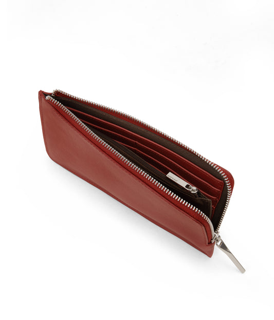 SEVA Vegan Wallet - Vintage | Color: Red - variant::barn