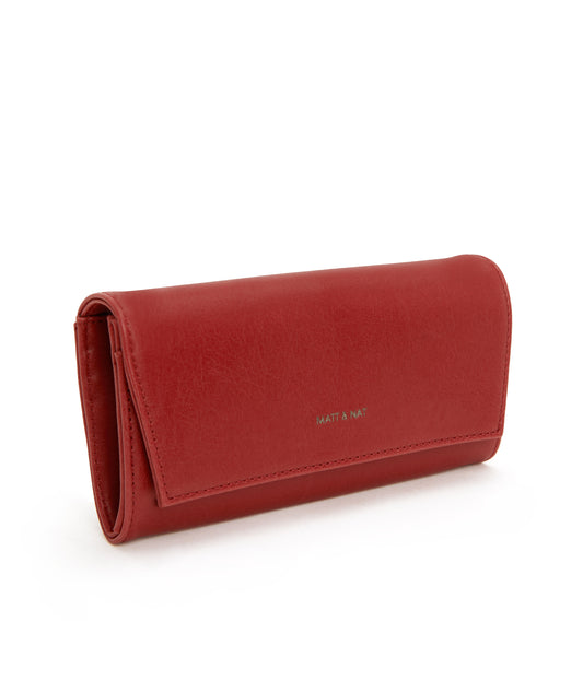 VERA Vegan Wallet - Vintage | Color: Red - variant::barn