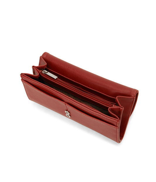VERA Vegan Wallet - Vintage | Color: Red - variant::barn