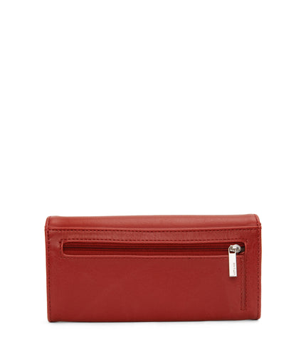 VERA Vegan Wallet - Vintage | Color: Red - variant::barn