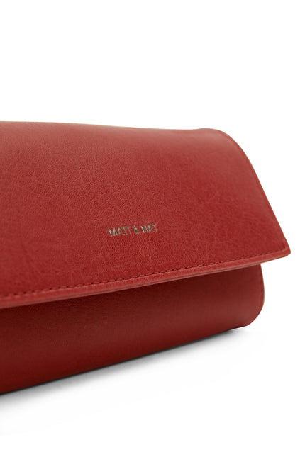 VERA Vegan Wallet - Vintage | Color: Red - variant::barn