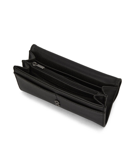 VERA Vegan Wallet - Vintage | Color: Black - variant::black