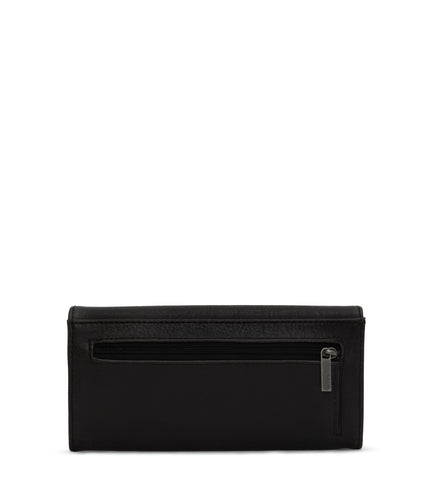 VERA Vegan Wallet - Vintage | Color: Black - variant::black