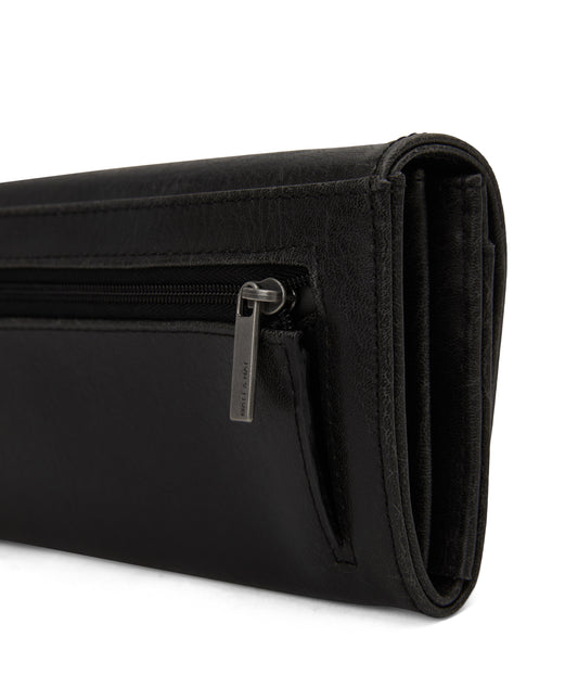 VERA Vegan Wallet - Vintage | Color: Black - variant::black