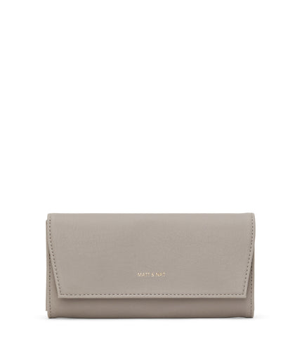 VERA Vegan Wallet - Vintage | Color: Grey - variant::wave