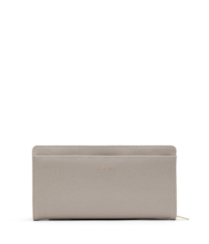 WEBBER Vegan Wallet - Vintage | Color: Grey - variant::wave