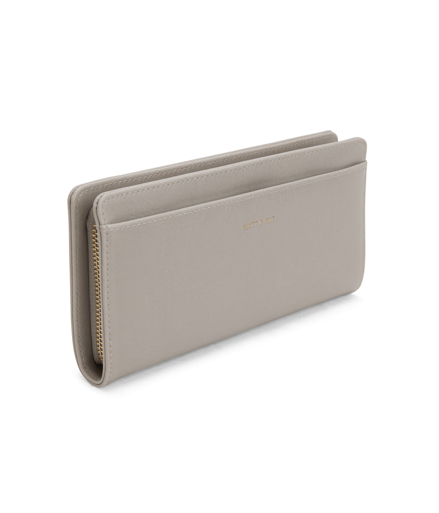 WEBBER Vegan Wallet - Vintage | Color: Grey - variant::wave