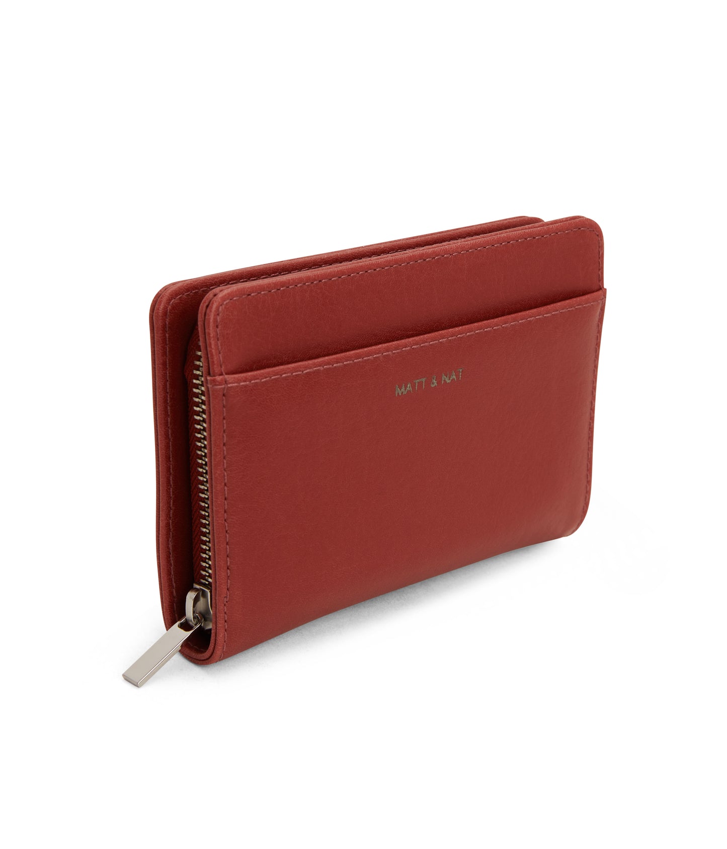 WEBBERSM Small Vegan Wallet - Vintage | Color: Red - variant::barn