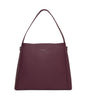 JADA Vegan Shoulder Bag - Arbor | Color: Purple - variant::jewel