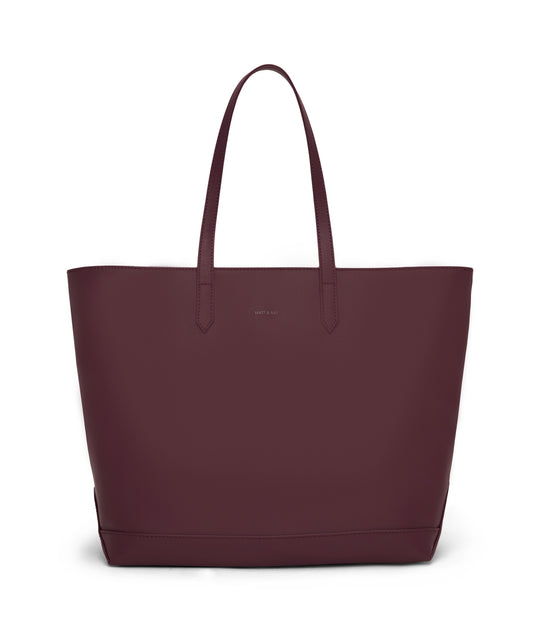 SCHLEPP Vegan Tote Bag - Arbor | Color: Purple - variant::jewel