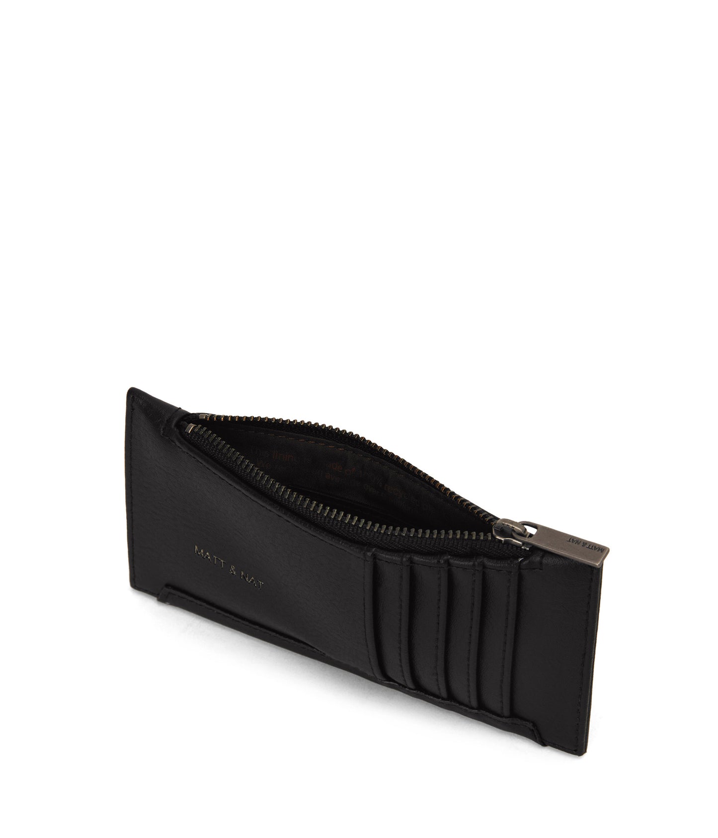 JESSE Slim Vegan Wallet - Arbor | Color: Black - variant::black