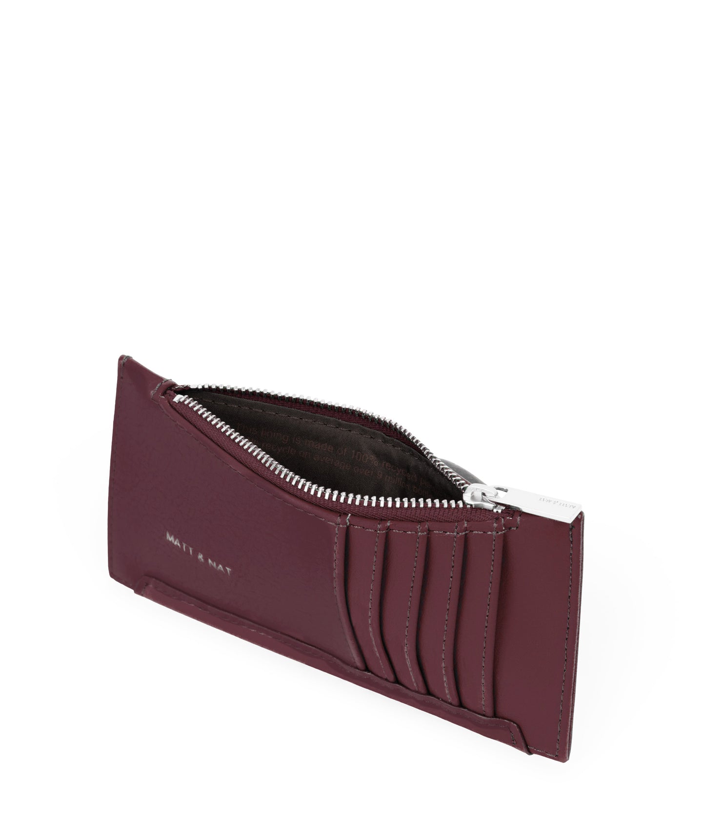 JESSE Slim Vegan Wallet - Arbor | Color: Purple - variant::jewel