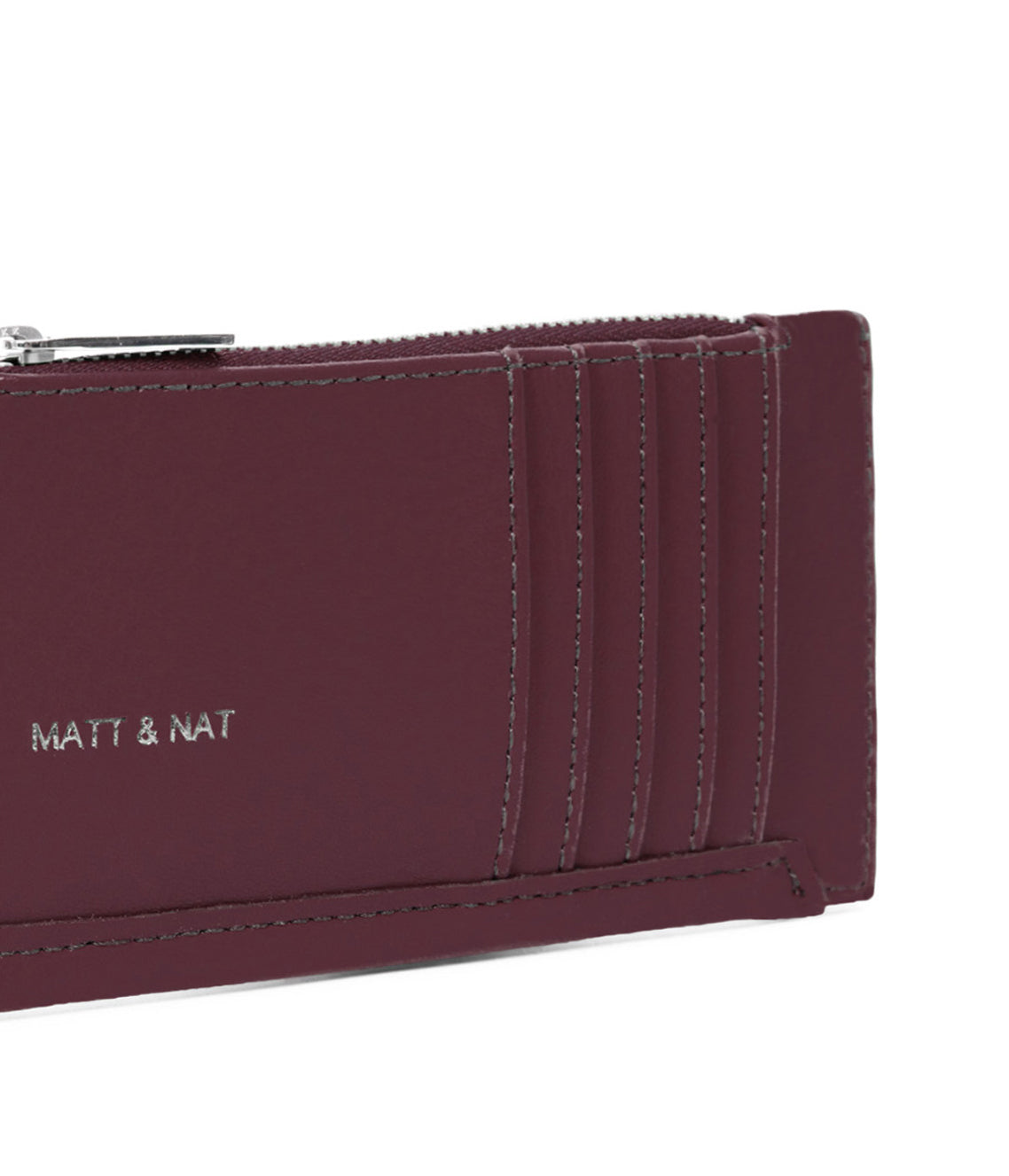 JESSE Slim Vegan Wallet - Arbor | Color: Purple - variant::jewel