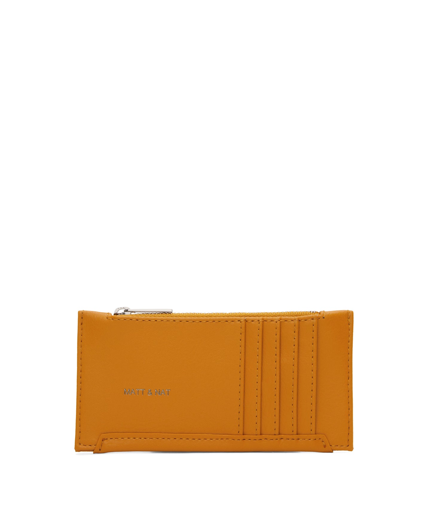 JESSE Slim Vegan Wallet - Arbor | Color: Yellow - variant::marigold