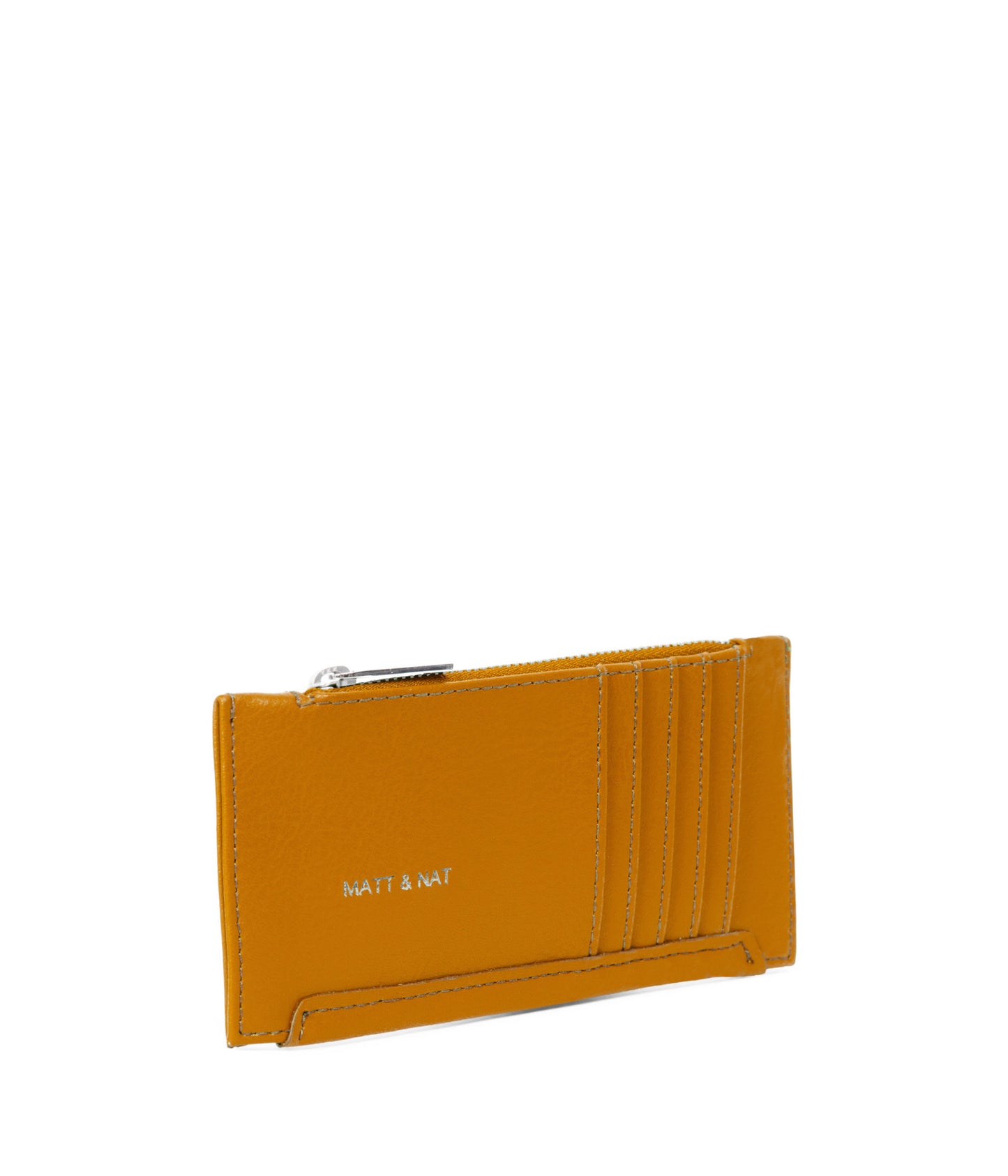 JESSE Slim Vegan Wallet - Arbor | Color: Yellow - variant::marigold