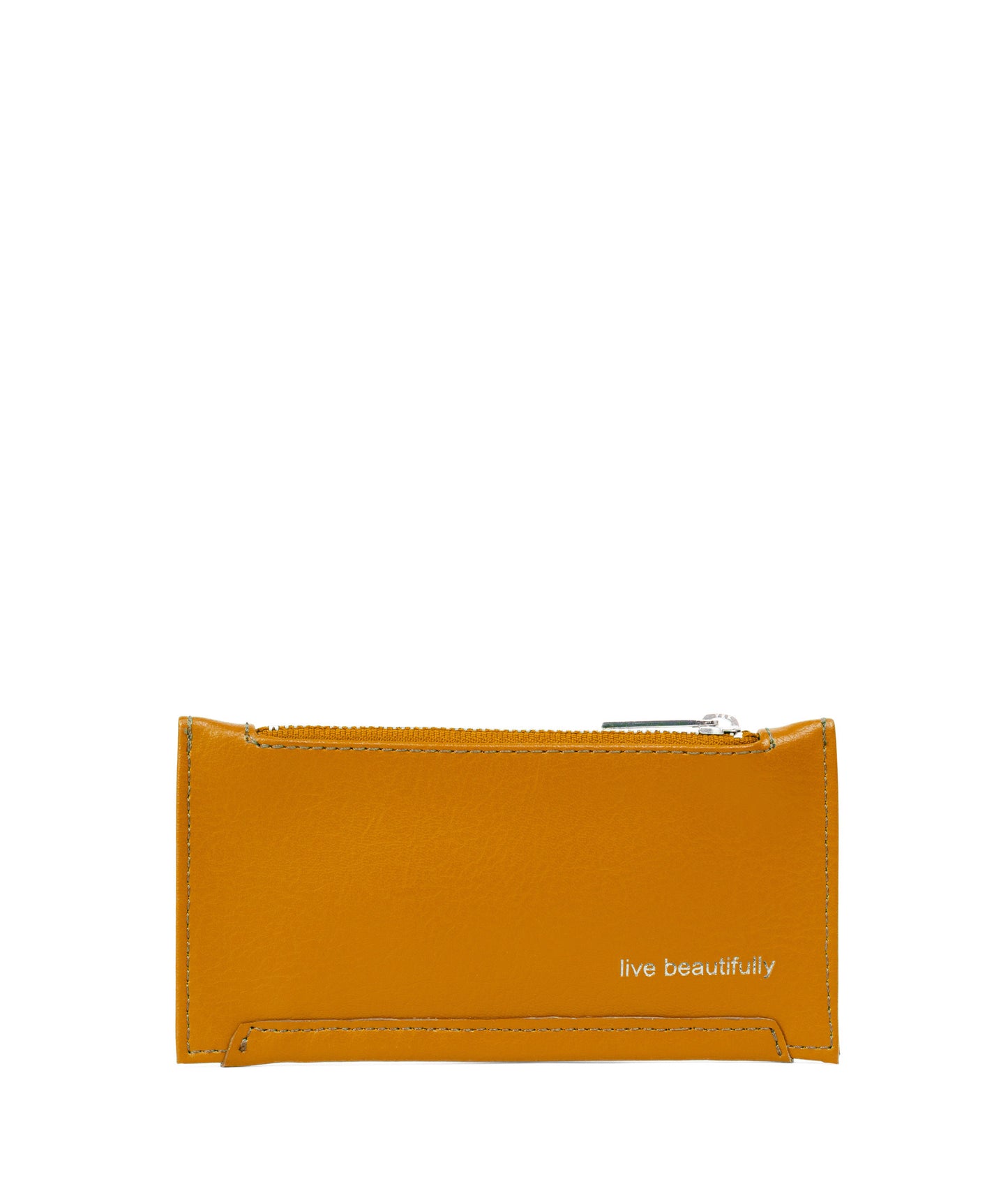 JESSE Slim Vegan Wallet - Arbor | Color: Yellow - variant::marigold