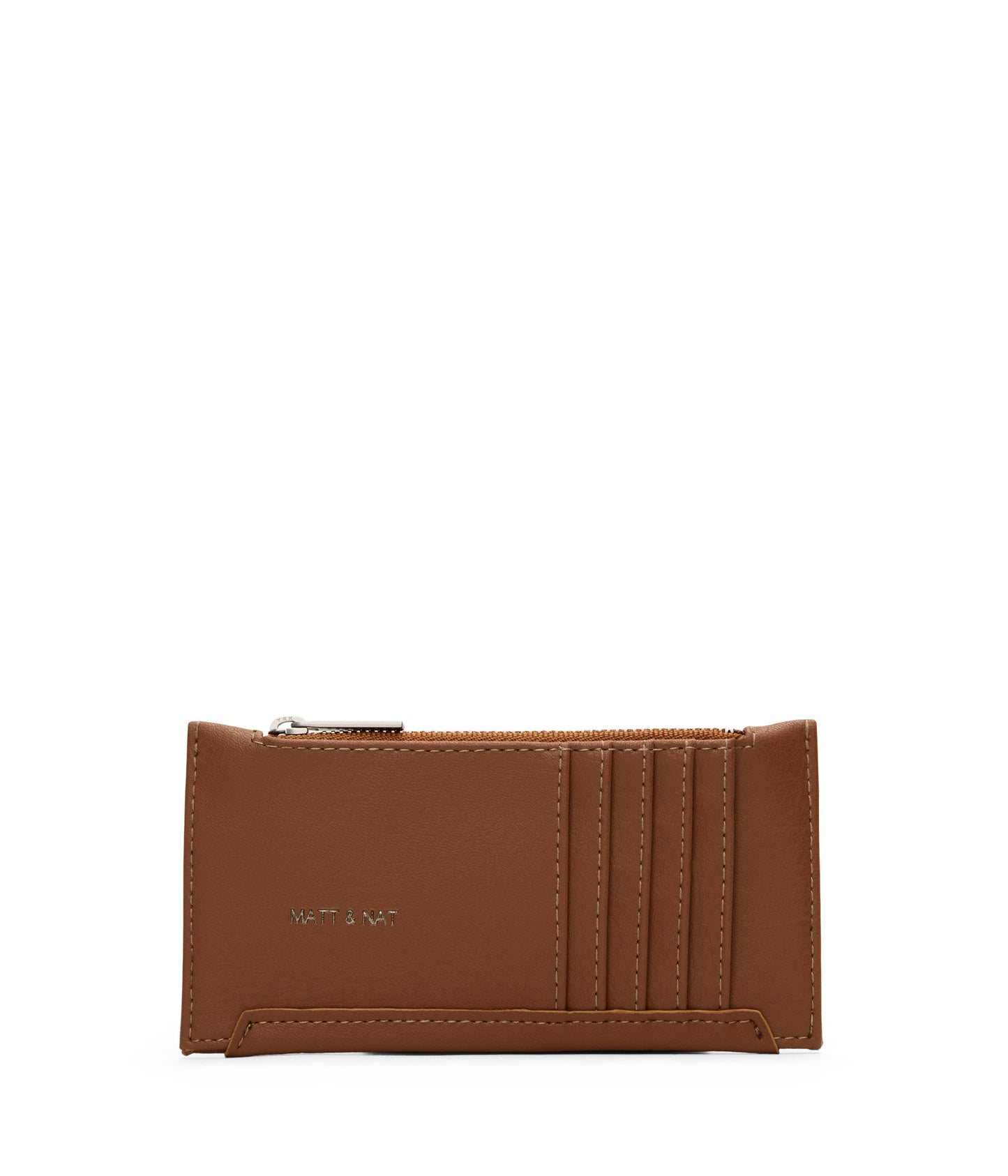 JESSE Slim Vegan Wallet - Arbor | Color: Tan - variant::pecan