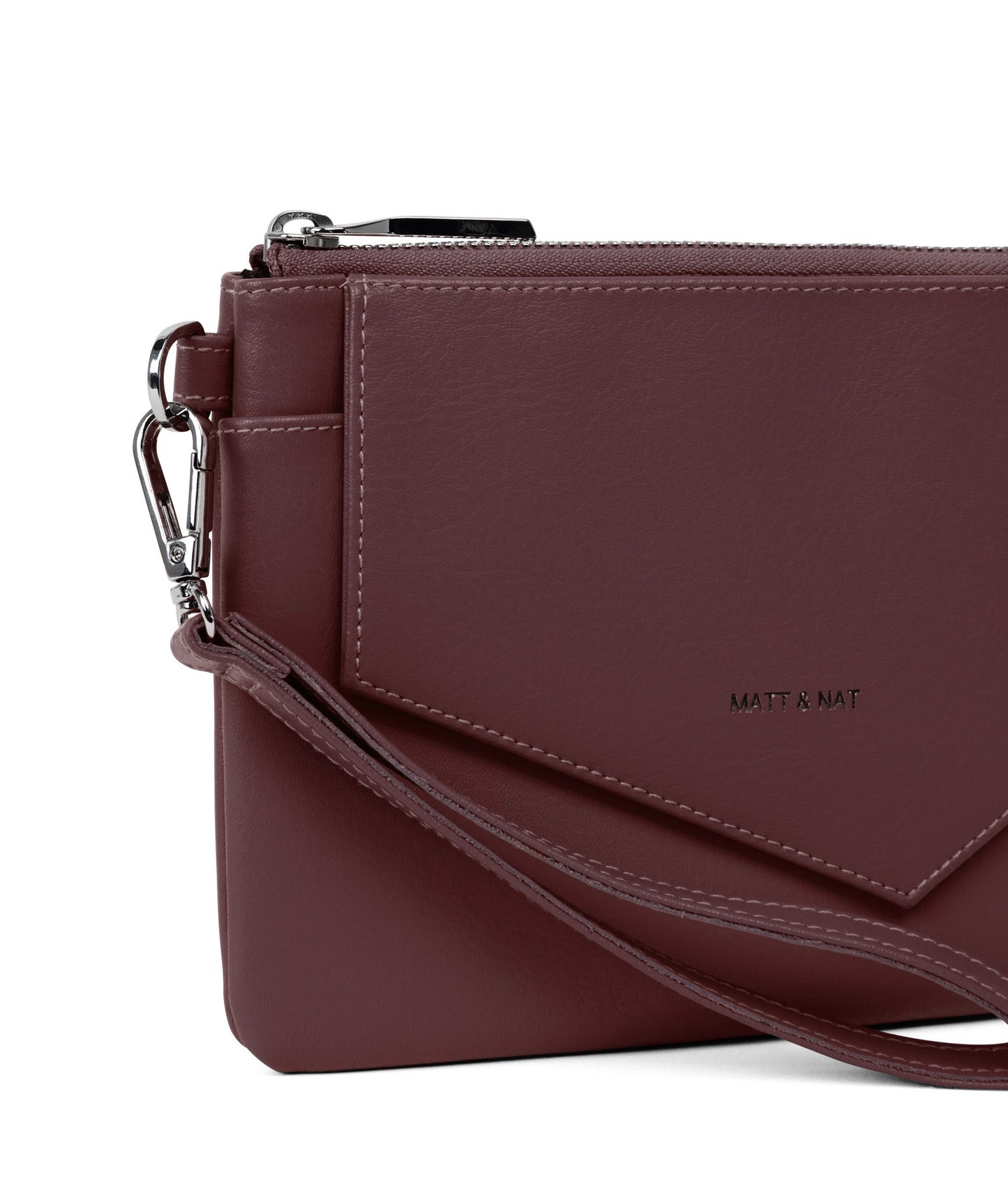 NIA Vegan Wristlet Wallet - Arbor | Color: Purple - variant::jewel