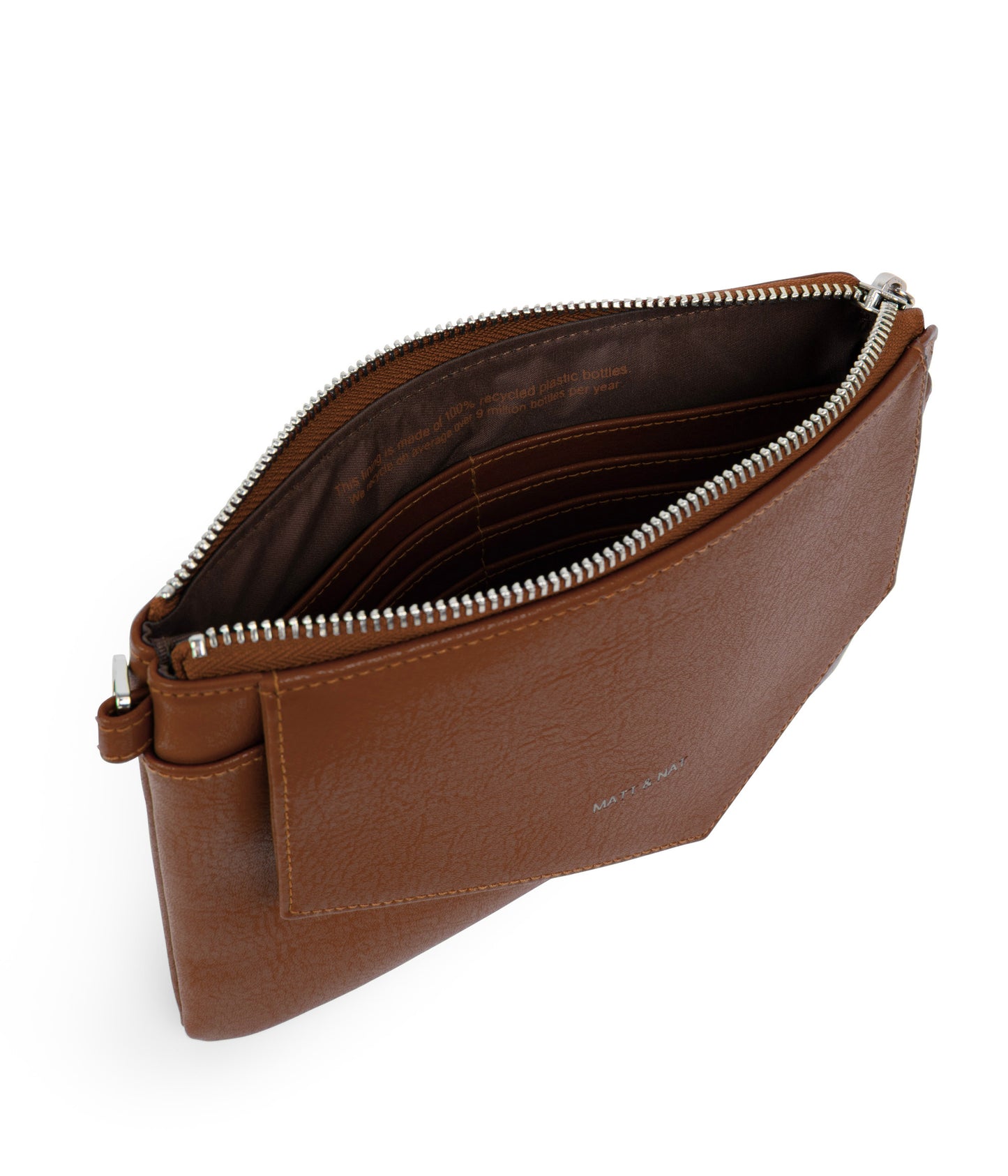 NIA Vegan Wristlet Wallet - Arbor | Color: Tan - variant::pecan