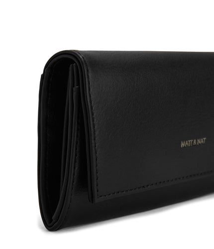 VERA Vegan Wallet - Arbor | Color: Black - variant::black