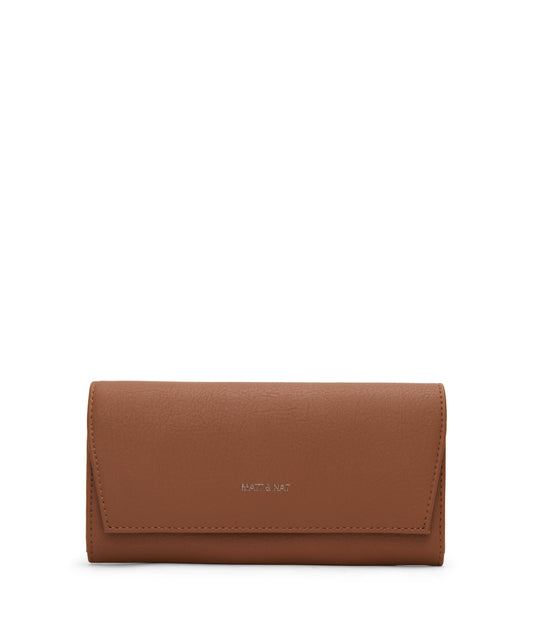 VERA Vegan Wallet - Arbor | Color: Tan - variant::pecan