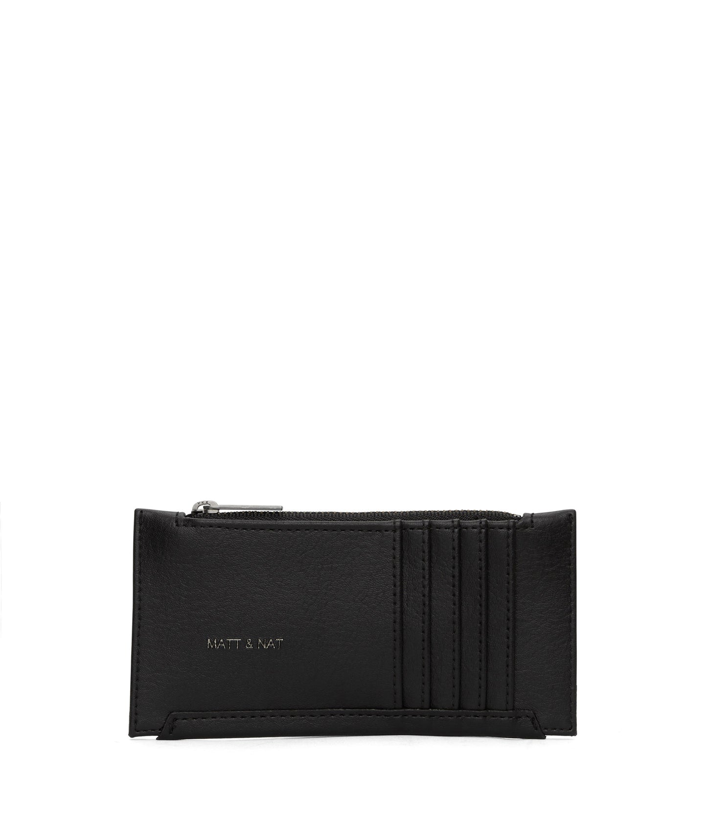 JESSE Slim Vegan Wallet - Arbor | Color: Black - variant::black