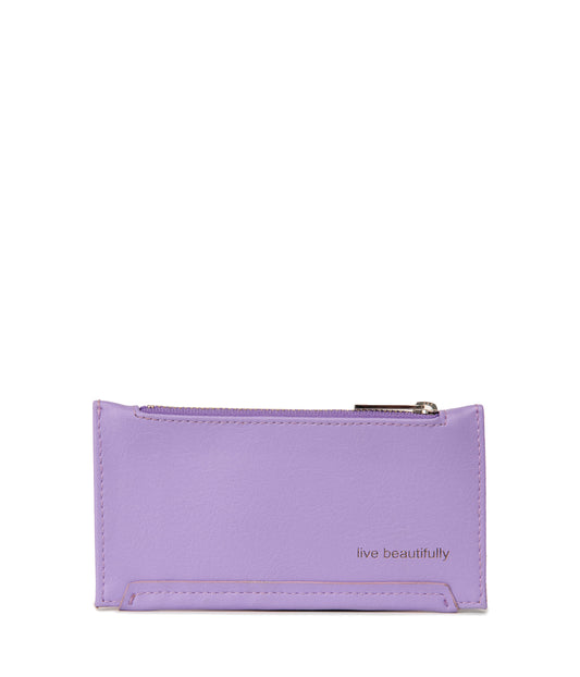 JESSE Slim Vegan Wallet - Arbor | Color: Purple - variant::confetti