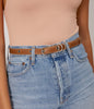 JULEP Women's Vegan Skinny Belt | Color: Black - variant::black