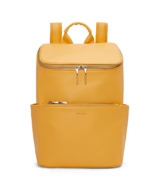 BRAVE Vegan Backpack - Loom | Color: Yellow - variant::citrine