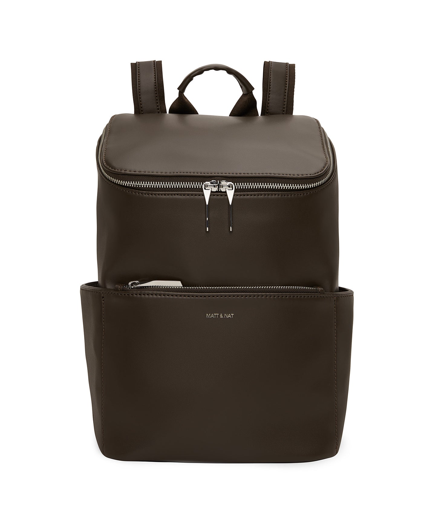 BRAVE Vegan Backpack - Loom | Color: Brown - variant::espresso