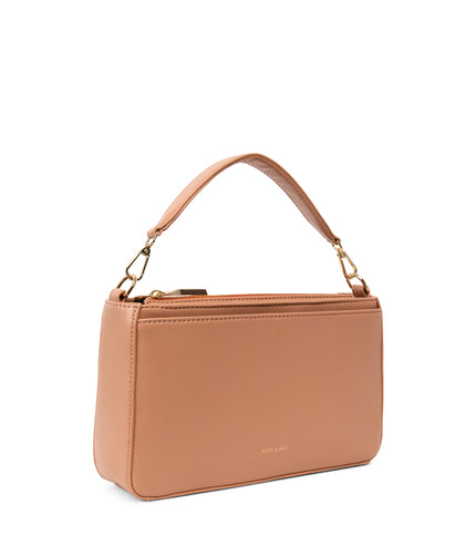 FENNE Vegan Convertible Crossbody Bag - Loom | Color: Pink - variant::fondant