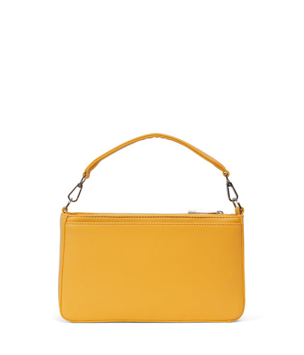 FENNE Vegan Convertible Crossbody Bag - Loom | Color: Yellow - variant::citrine
