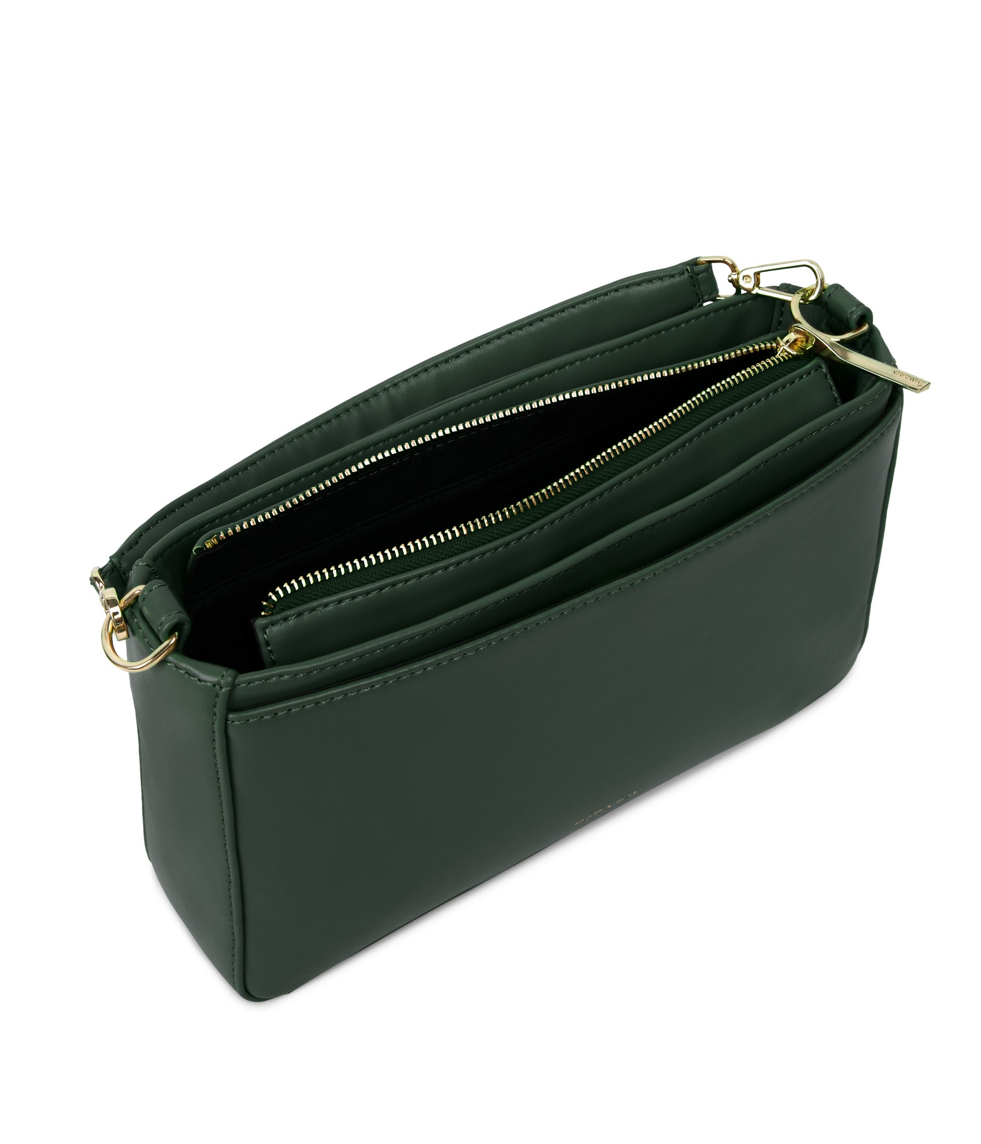 FENNE Vegan Convertible Crossbody Bag - Loom | Color: Green - variant::vineyard