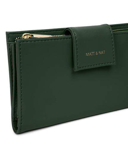 CRUISE Vegan Wallet - Loom | Color: Green - variant::vineyard