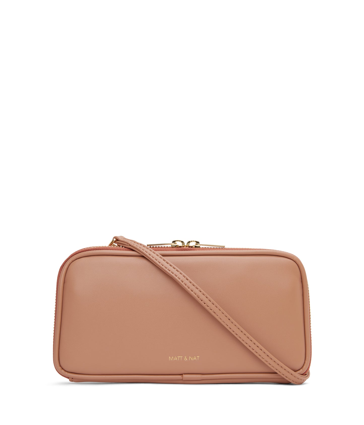 OLIV Vegan Crossbody Wallet - Loom | Color: Pink - variant::fondant