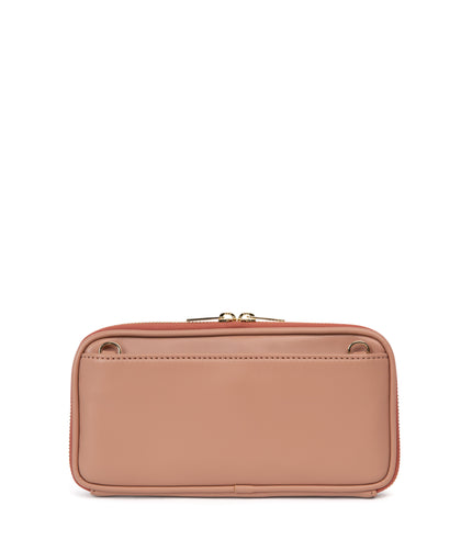 OLIV Vegan Crossbody Wallet - Loom | Color: Pink - variant::fondant