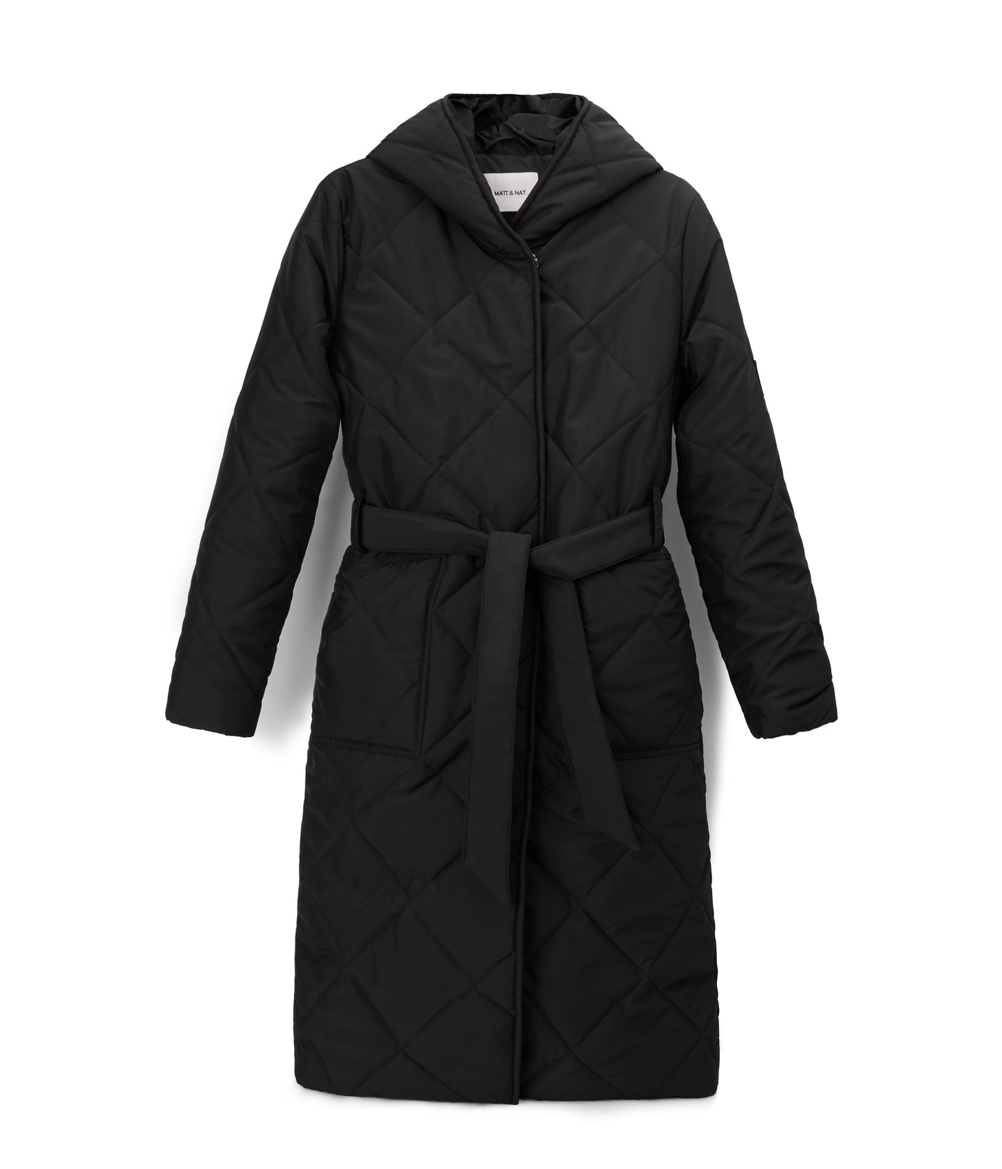 DALLAS Women's Vegan Quilted Jacket | Color: Black - variant::black