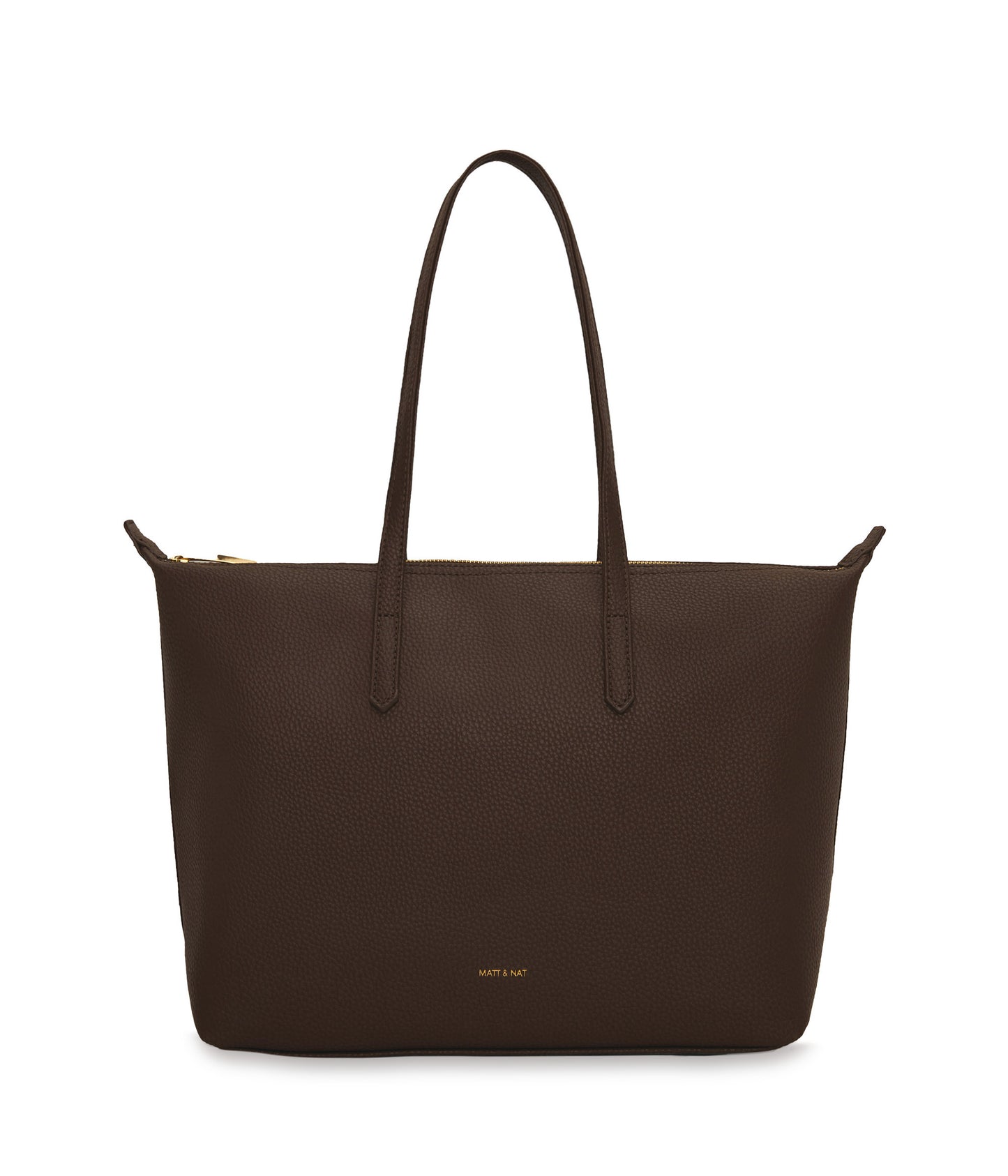 ABBI Vegan Tote Bag - Purity | Color: Brown - variant::chocolate